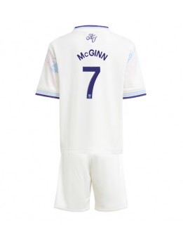 Aston Villa John McGinn #7 Replika Tredje Kläder Barn 2025-26 Kortärmad (+ byxor)